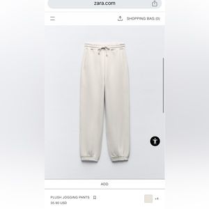 Zara comfy sweatpants